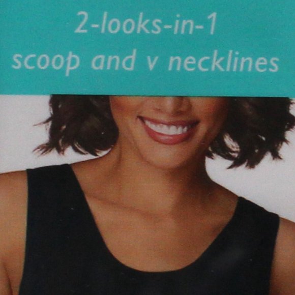 Radiant by Vanity Fair Women's Size Small Spin Tank Scoop or V-Neck Daywear - Picture 4 of 12